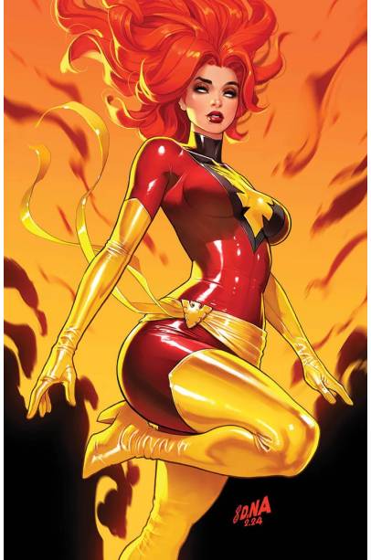 X-MEN #33 [FHX] DAVID NAKAYAMA EXCLUSIVE DARK PHOENIX VIRGIN VAR